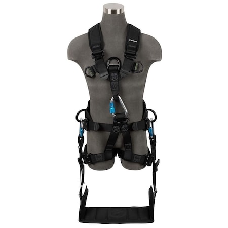 Safewaze Wind & Tower Harness: 5D, Removable Seat, QC Legs, 2X FS227T-2X